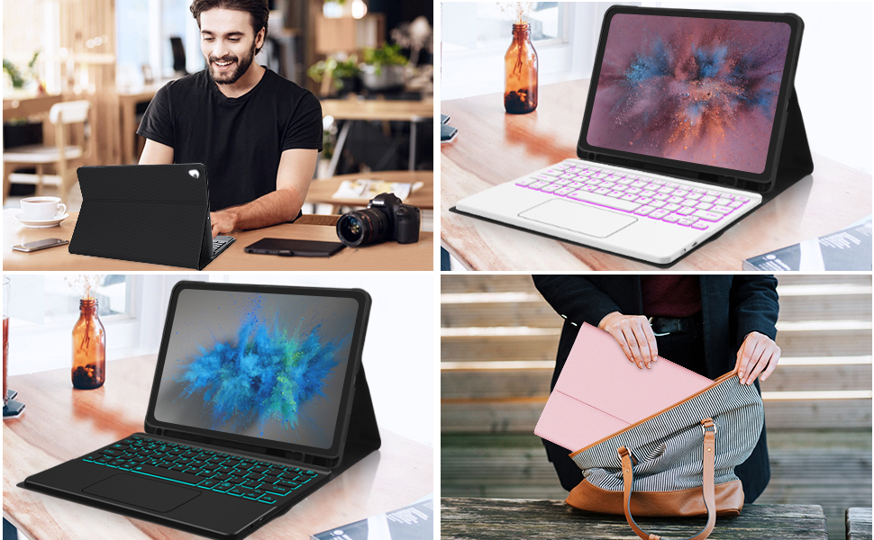 ipad 6th generation case with keyboard and pencil holder