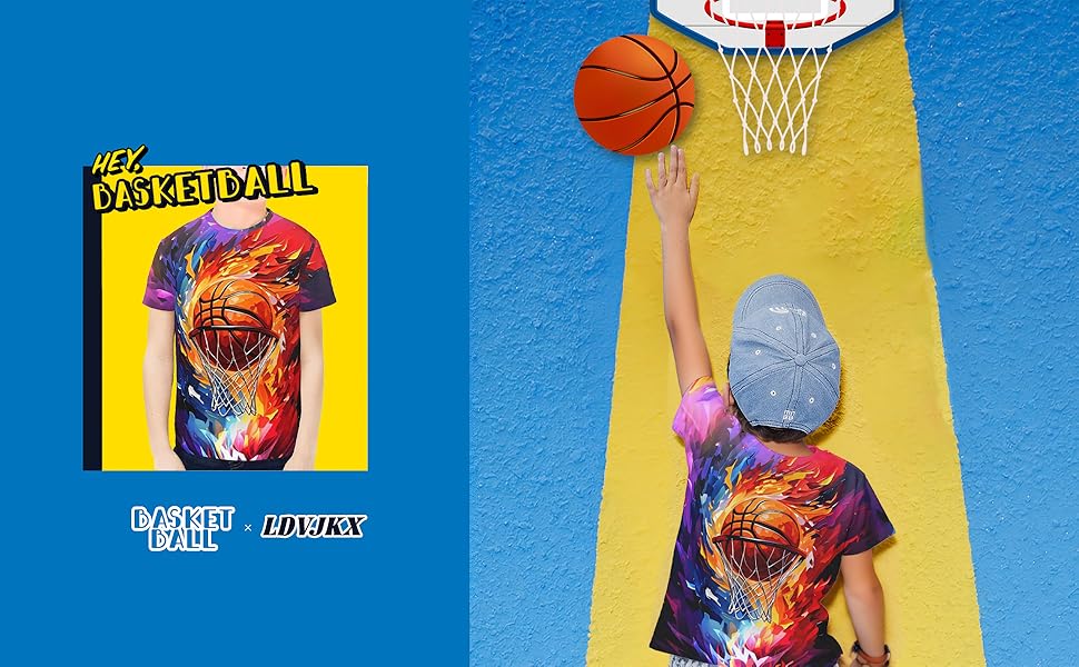 Ldvjkx Kids Baseball Shirt