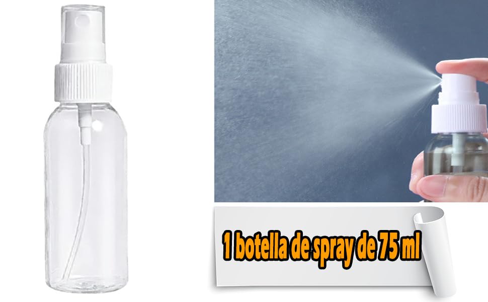 Juego de botellas de viaje