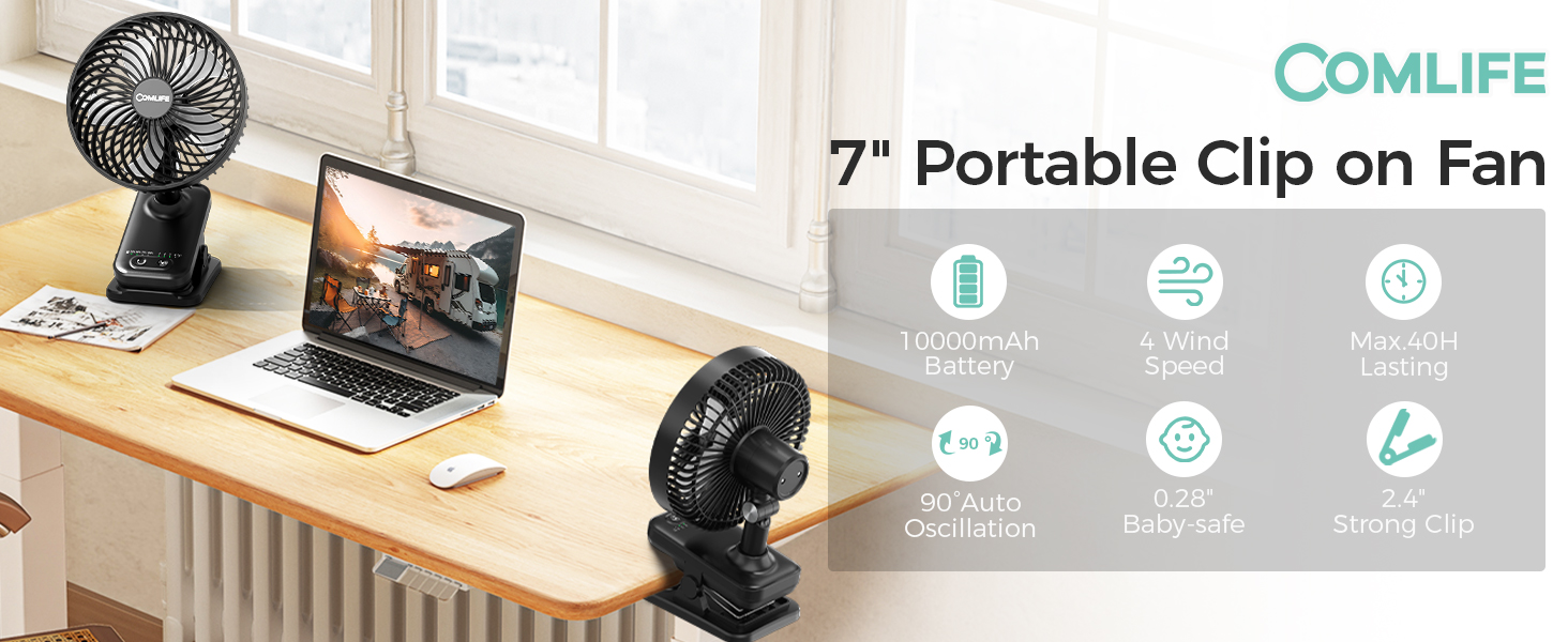 clip on fan