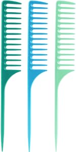 wig rat tail comb