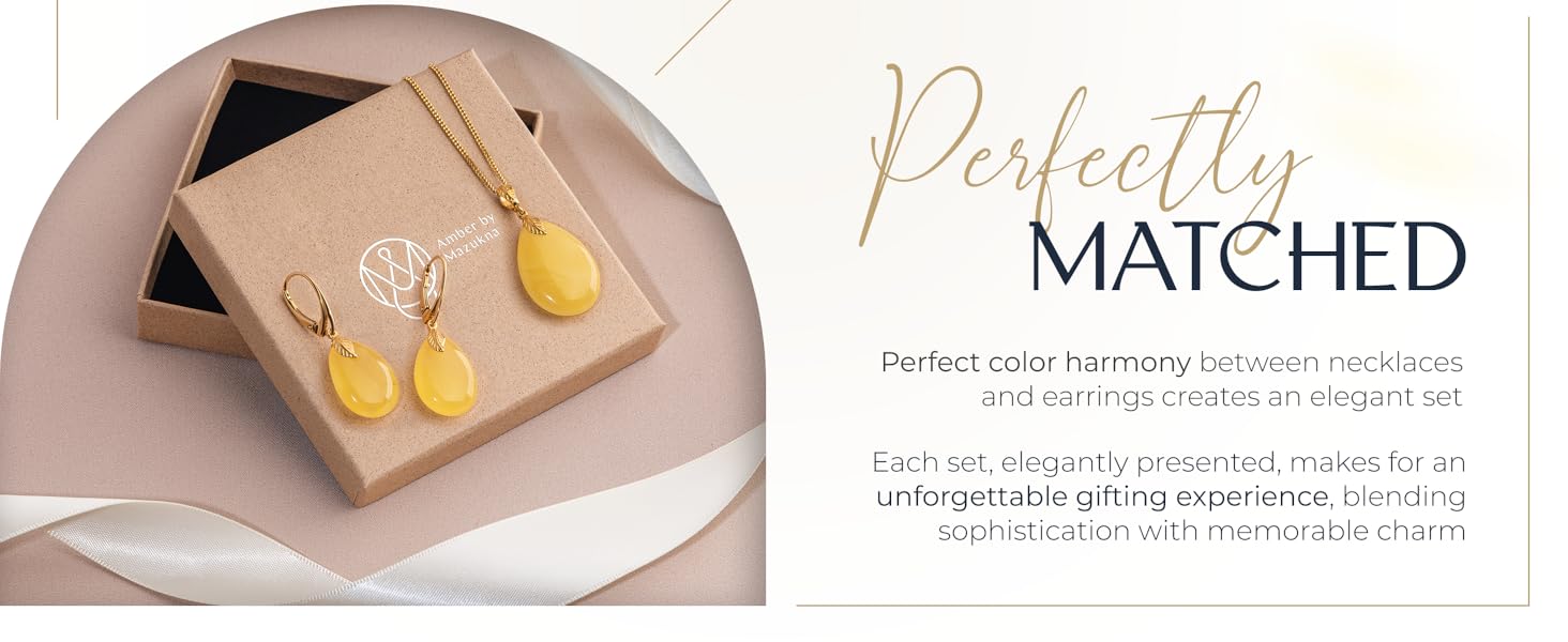 Earrings Droplets Yellow