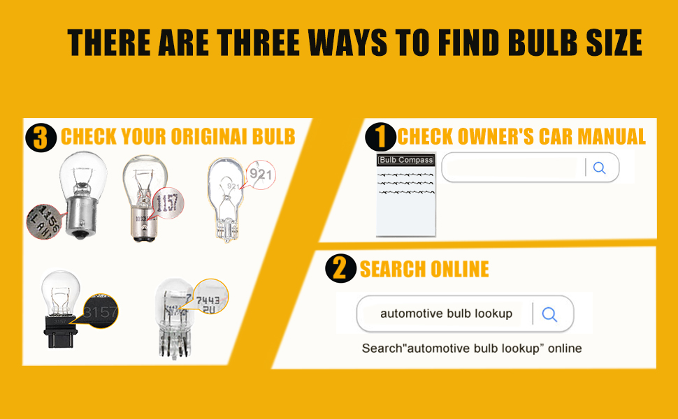 LEDYOTRY 1156 LED Bulb 12V24V Super Bright Low Power 7506