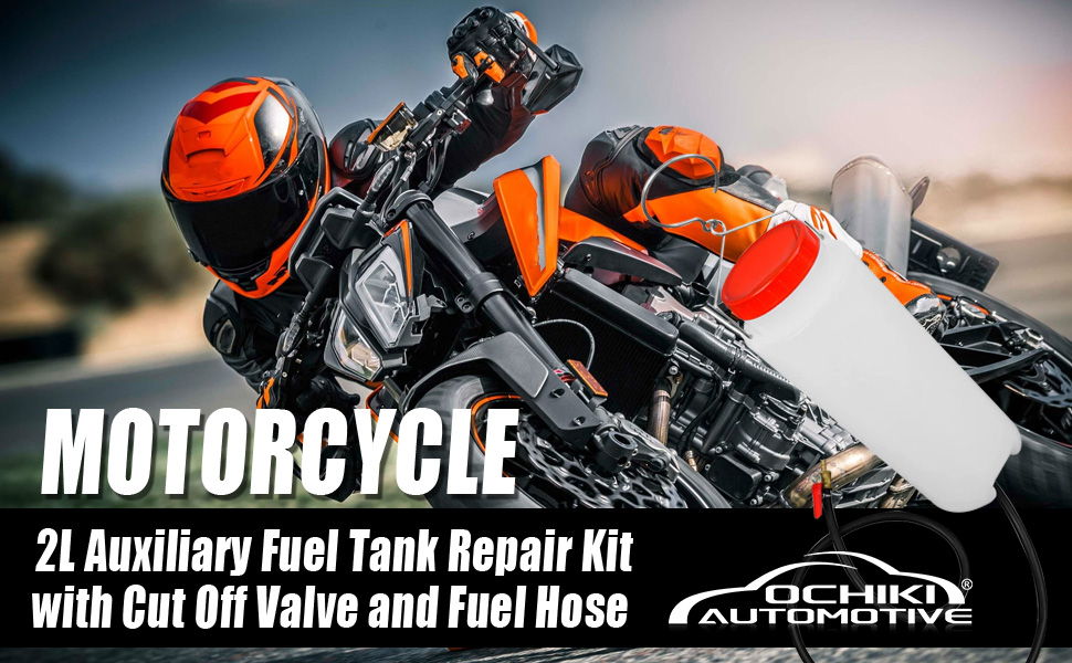 Auxiliary Fuel Tank for Car Motorcycle Gas Tank Repair Kit