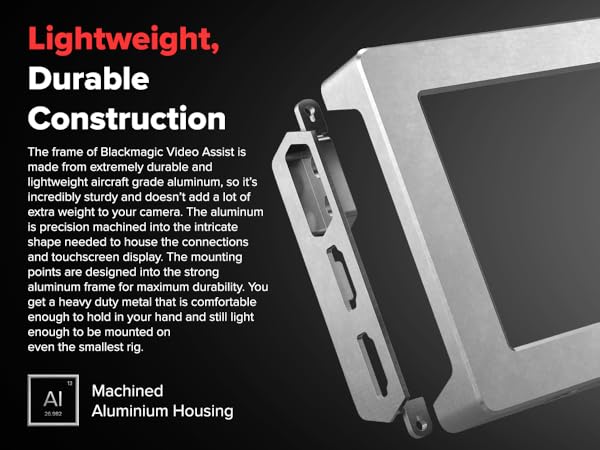 【最終値下げ】Blackmagic Video Assist 5\" 12G Blackmagic Video Assist 5” 12G HDR | ストア Blackmagic Design