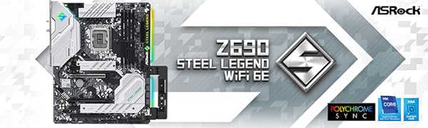 Amazon | ASRock マザーボード Z690 Steel Legend WiFi 6E Intel