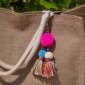 麻布包经典款流苏