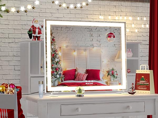 BEAUTIME 女優ミラー 調整可能な照明 Amazon.co.jp: BEAUTME化粧鏡 女優ミラー大きい 照明付きミラー