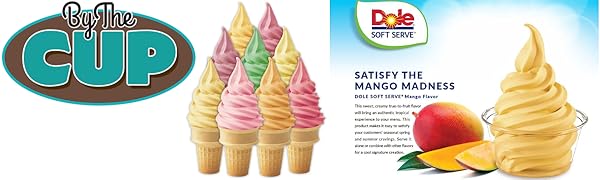 Dole Soft Serve Mango Banner