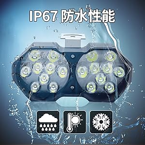 Amazon | Aoling バイク ヘッドライト 2灯、汎用 ヘッドライト