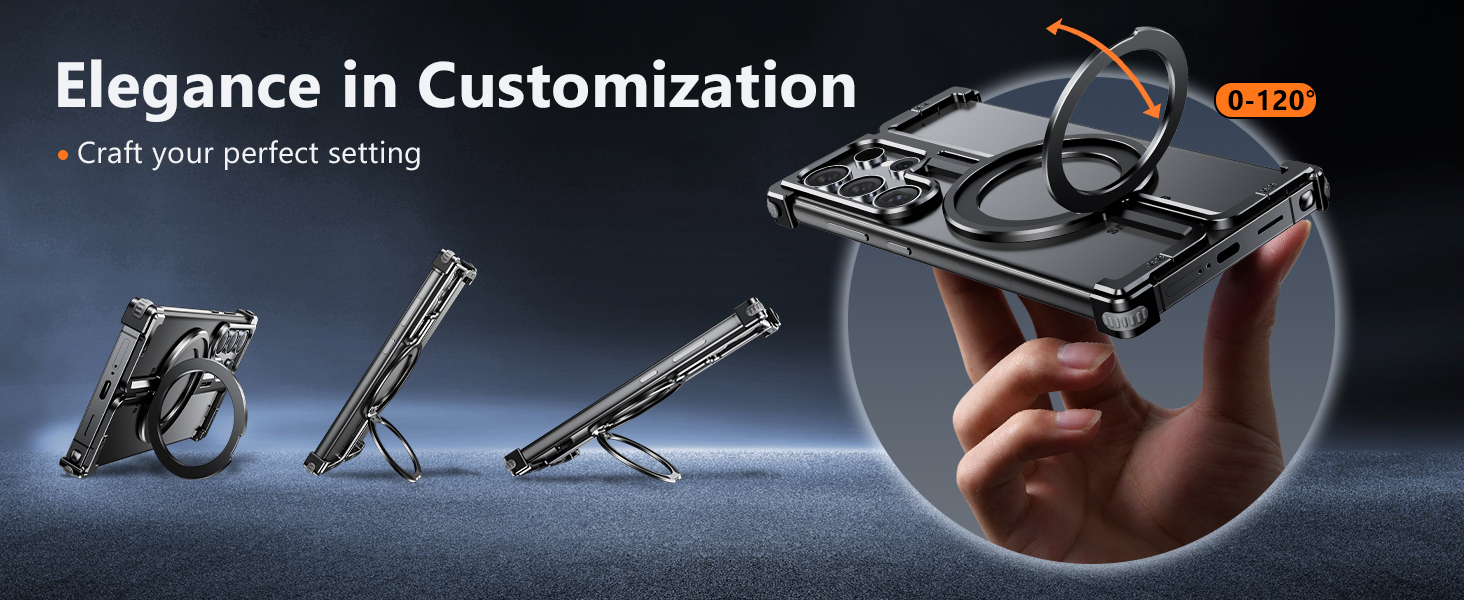 metal frame s24 case