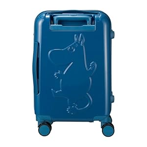 【廃盤品・希少】ムーミン　機内持込サイズ　紺色　キャリーケース　49ℓ 廃盤品・希少】ムーミン 機内持込サイズ 紺色 キャリーケース