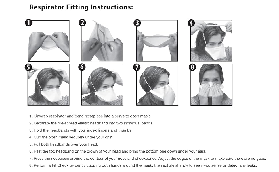 Respirator Fit Instructions