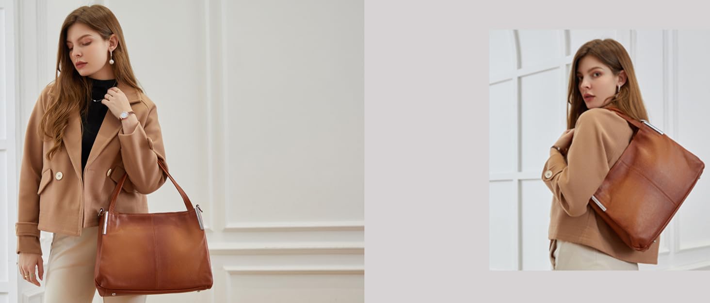 Women’s Genuine Leather Handbag Shoulder Bags