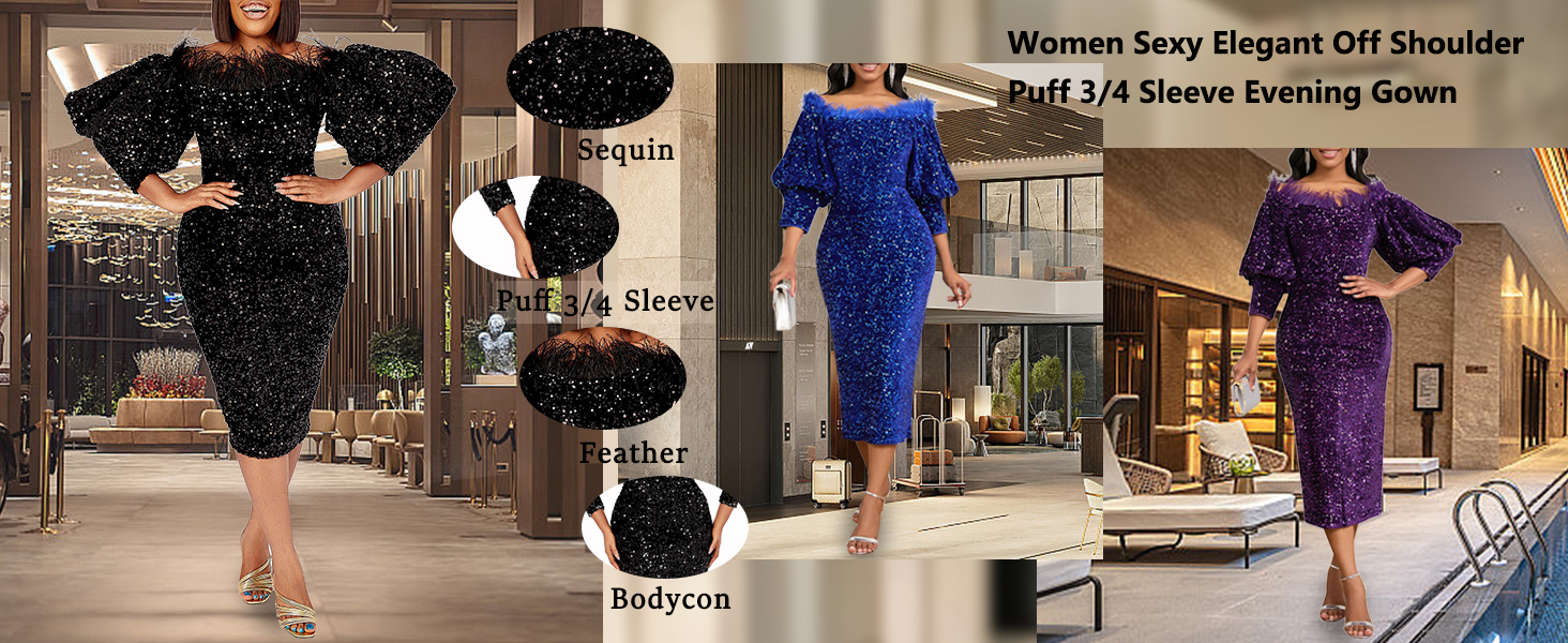 evening dress for women