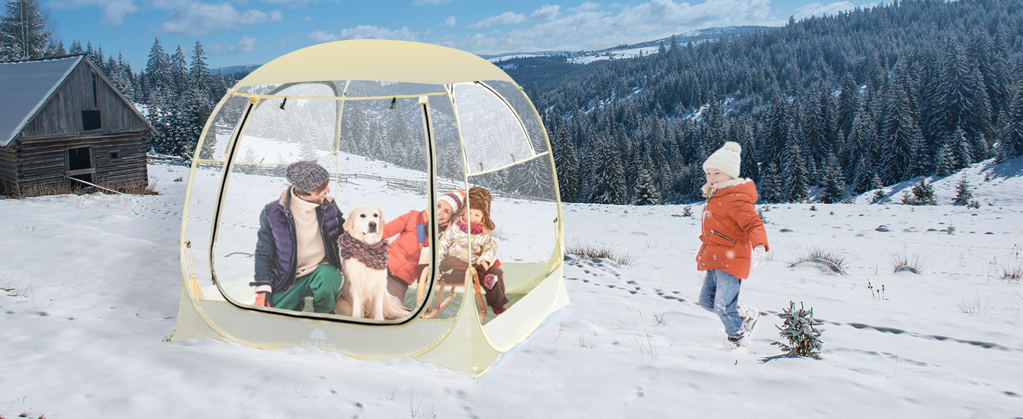 cold weather tent