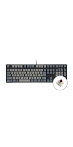 Amazon | iKBC CD87 テンキーレス メカニカルキーボード 日本語