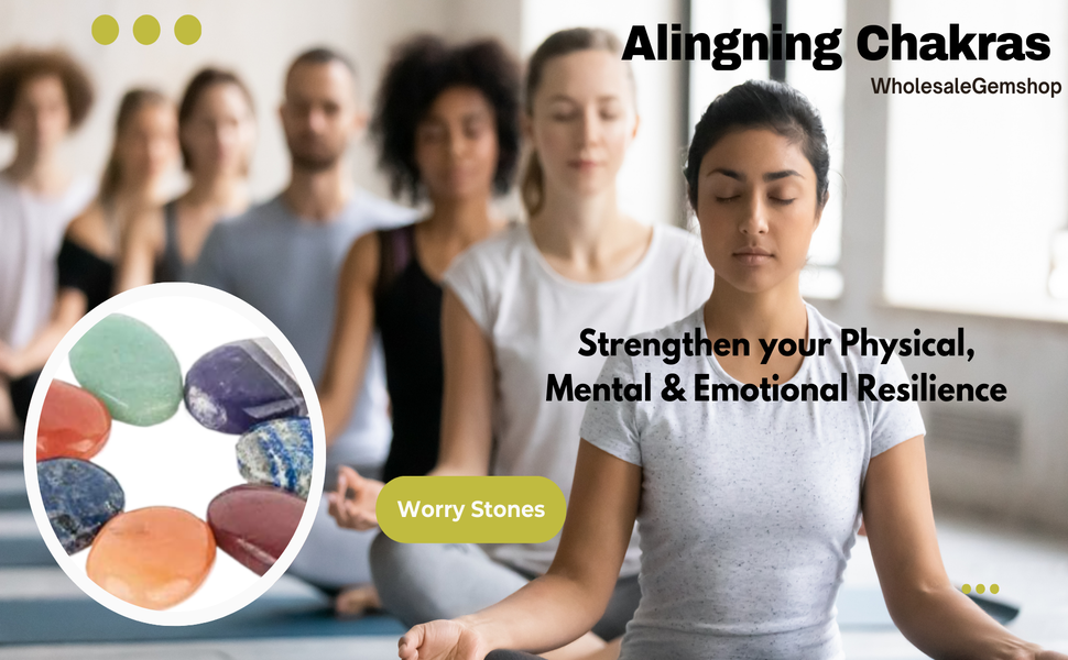 Healing Crystal Worry Stones