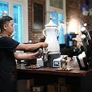 ماكينة تحضير القهوة العربية للضيوف بشكل دلة سعة 7 لتر من ديم، ابيض، زجاج 15 دلة الضيوف للمقاهي