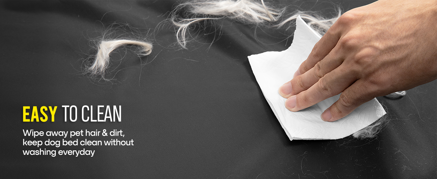 dog bed cover easy clean