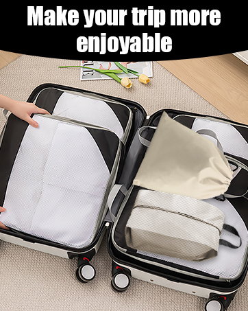 Hiyorsoa Compression Packing Cubes for Suitcases