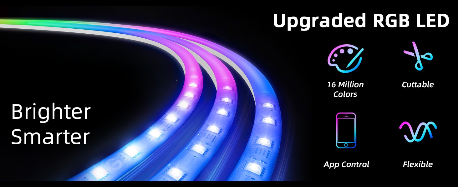 Smart RGB Neon LED Strip Light