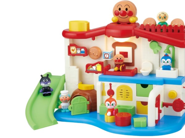 Amazon.co.jp: Anpanman First House Doll Set, SL Man and 8 Friends
