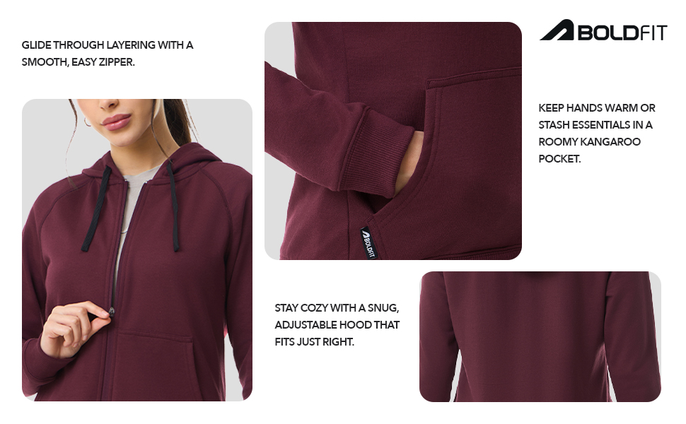 BFTBW4009SHoodieMaroon