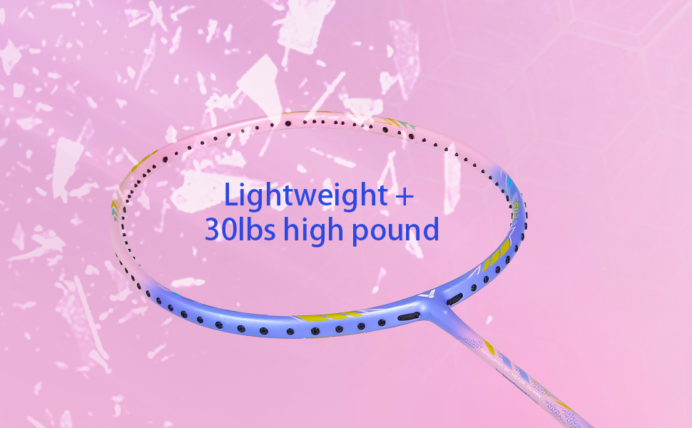 Buy VICTOR Graphite Thruster Tk7U F Power G6 Strung Badminton Racket