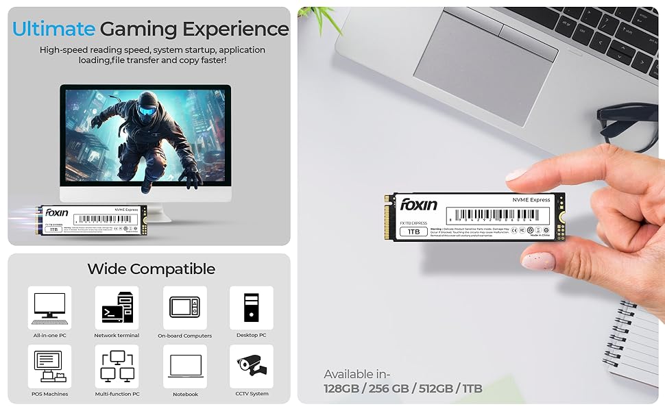 Foxin SSD 128 GB NVME