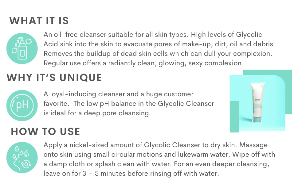 Serious Skincare Glycolic Cleanser 4 oz Beauty & Personal