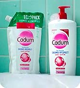 CADUM Douche Dermo Respect 500ml - Formule Douceur Sans Savon pour une Peau Hydratée et Nourrie -...