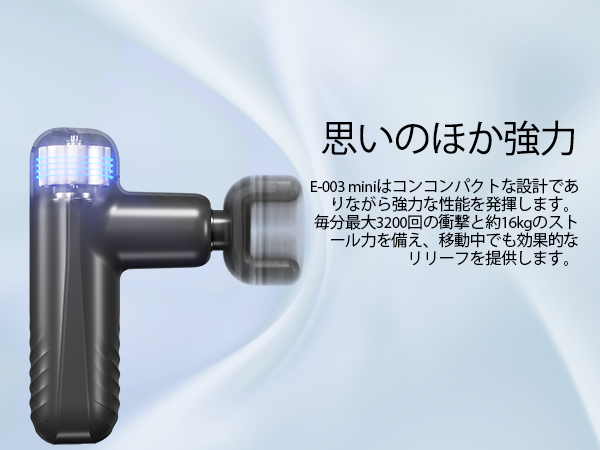 Amazon | SBUBU マッサージガン 4段階振動モード 強力振動 4種類