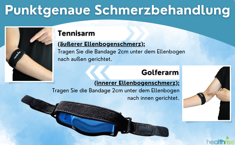 Armbandage Tennisarm Golferarm