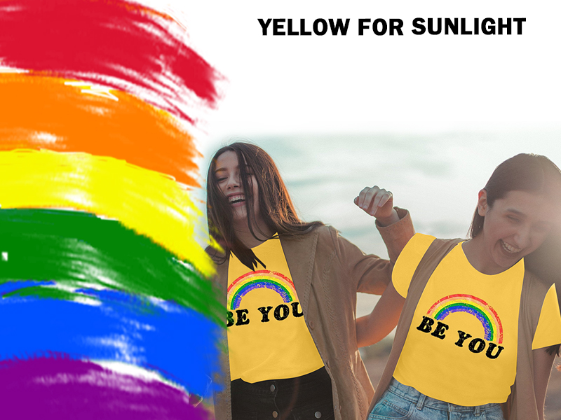 Pride Shirt Women Rainbow Graphic Tees