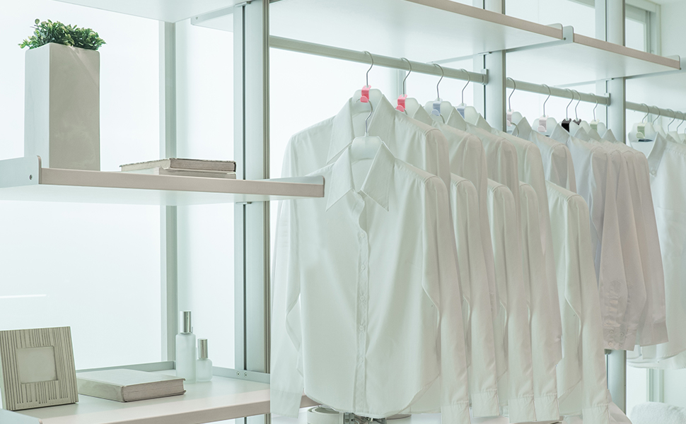 120Pcs Coat Hanger Connector Hooks Drop Connecting Hanger Hook Multi