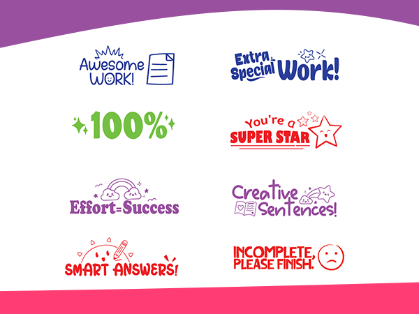 teachers tools school stamps heart stamps for kids dinosaur stamp teacher grading stamps