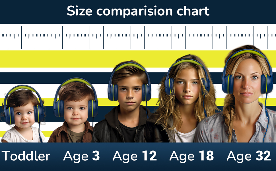 kids headphones wired for school