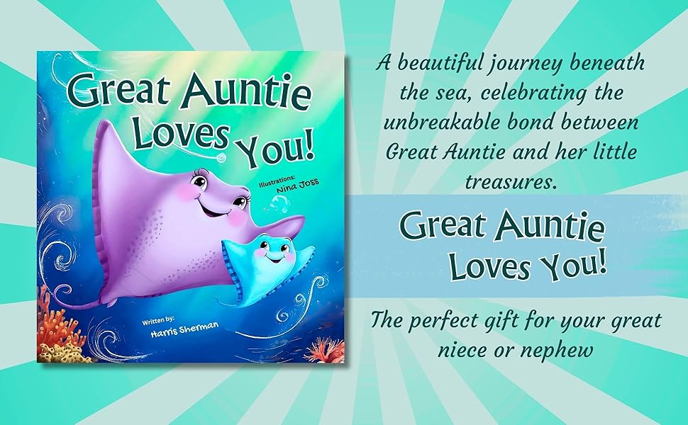 Best Great Auntie Book for Great Niece and Great Nephew