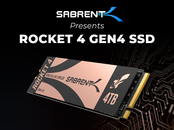 PCパーツ Sabrent 1TB Rocket Gen4 M.2 2280 SSD Amazon.com: SABRENT Rocket 4 1TB NVMe SSD PCIe Gen4 M.2 2280