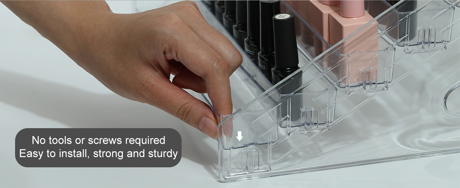 nail polish organizer