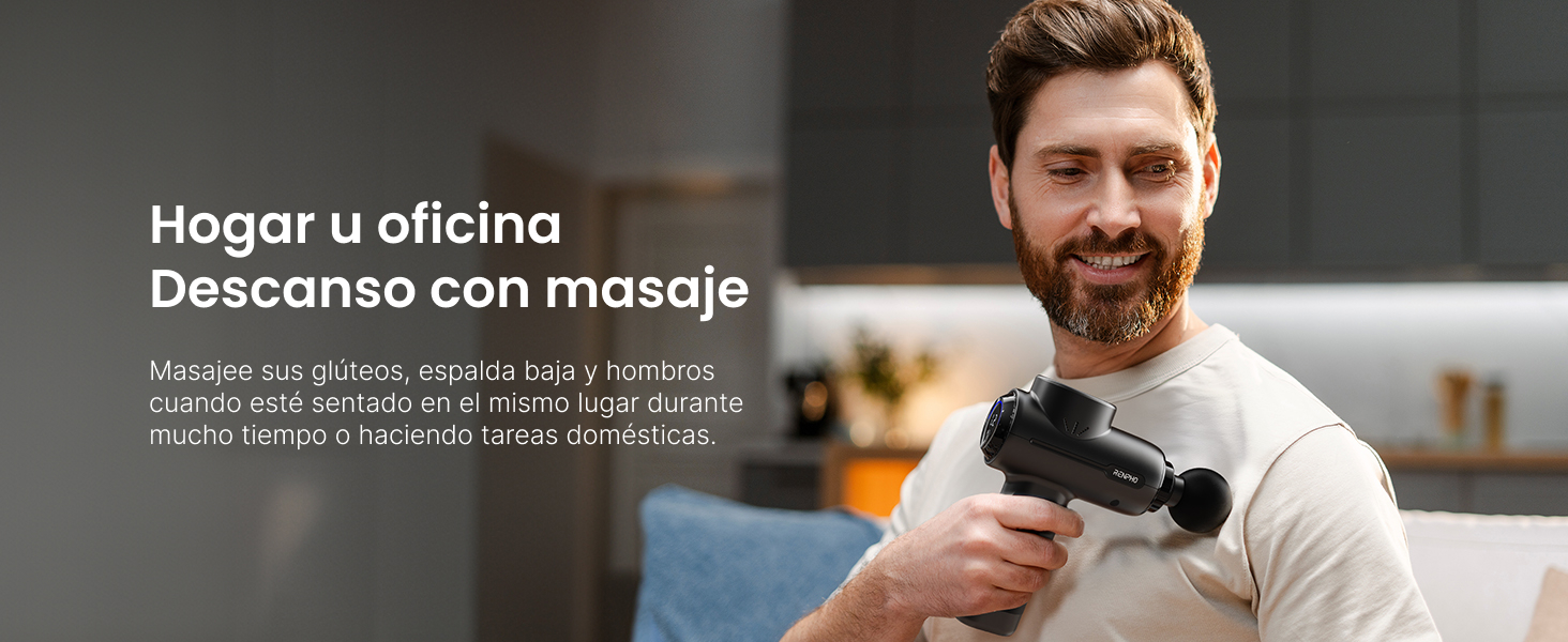 pistola de masaje