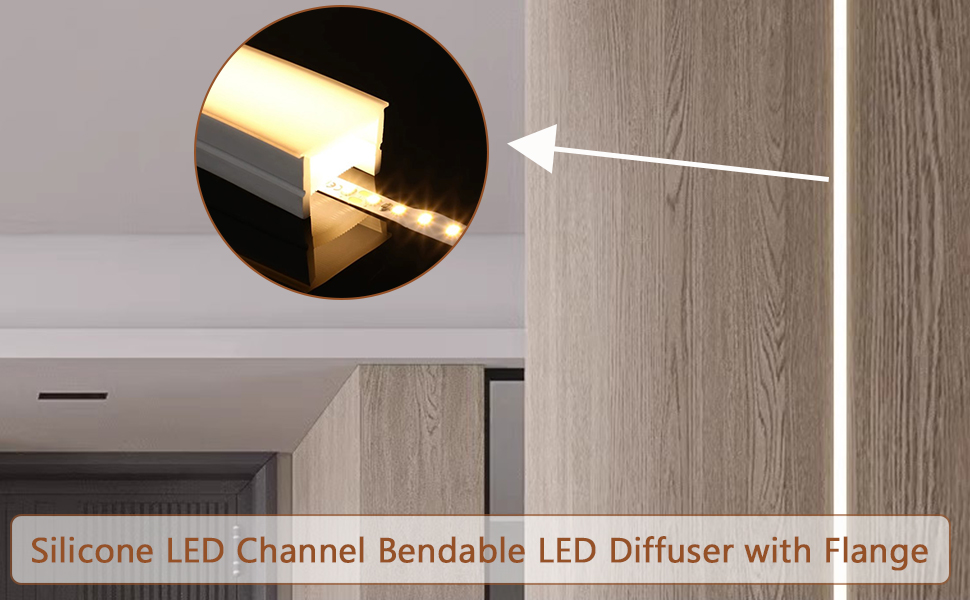led channel diffuser