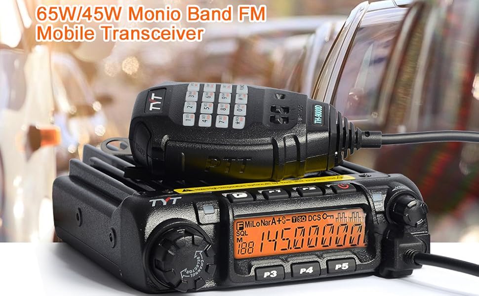 TYT TH9000D Plus 60W Moblie Radio Ham Transceiver VHF 144148mhz