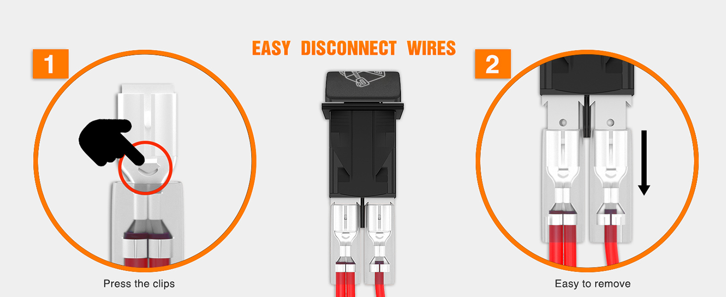 Lights Rocker Switch