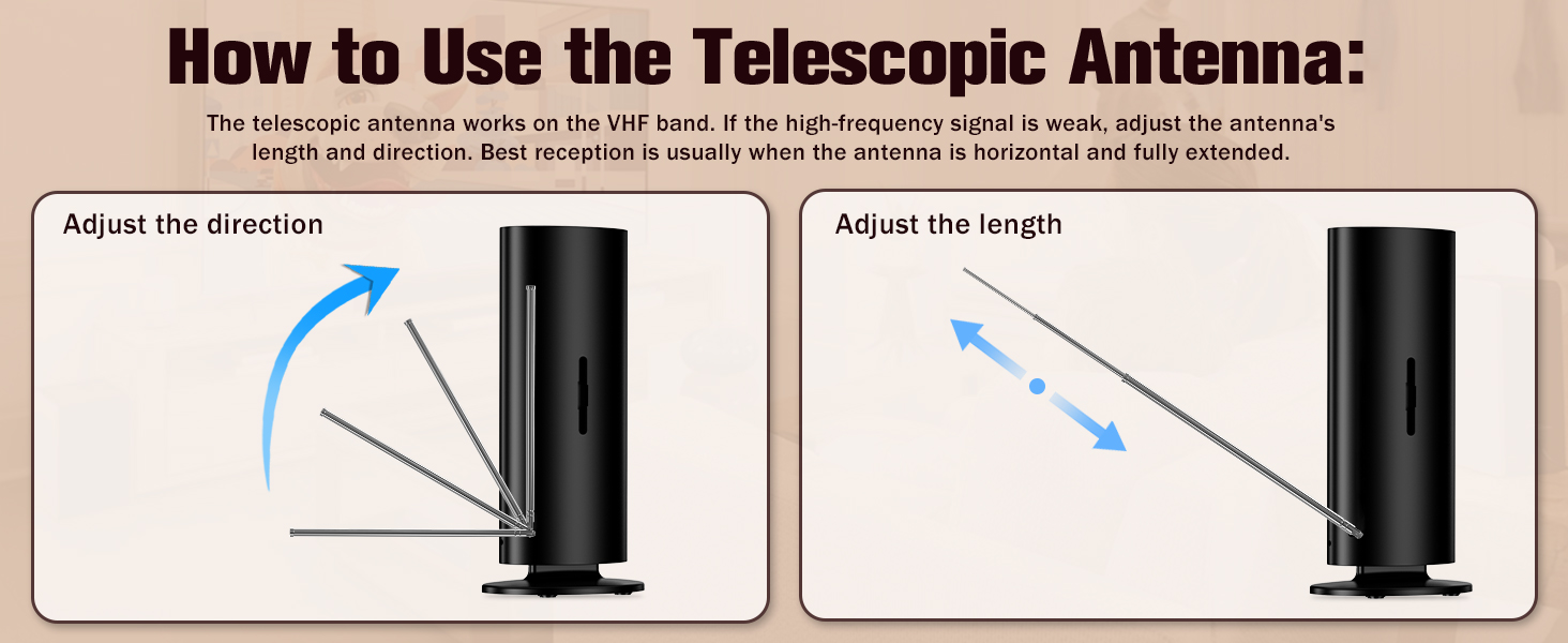 telescopic antanne
