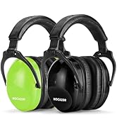 Hocazor 2 Pack HZ015 Kids Ear Protection Safety Earmuffs Durable Noise Cancelling Headphones, Gre...