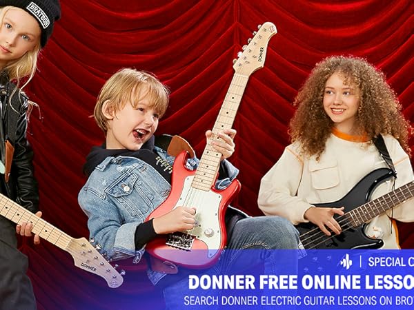 Donner kids electric guitar