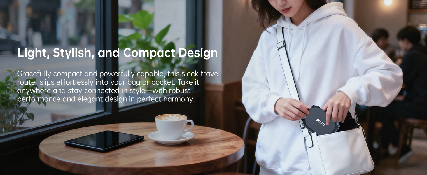 portable travel router wifi 6 router AX3000 dual band gigabit wireless router with erthernet port