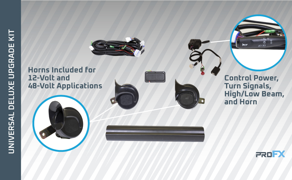 Amazon.com: PROFX Turn Signal, Brake Light, and Horn Street